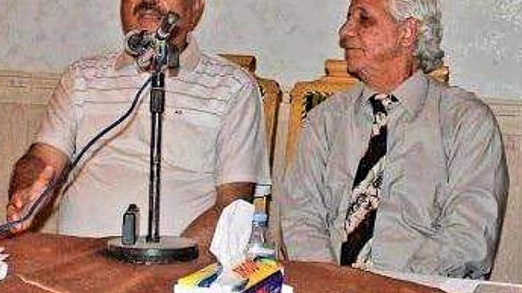 زيد الحلي والفنان حمودي الحارثي