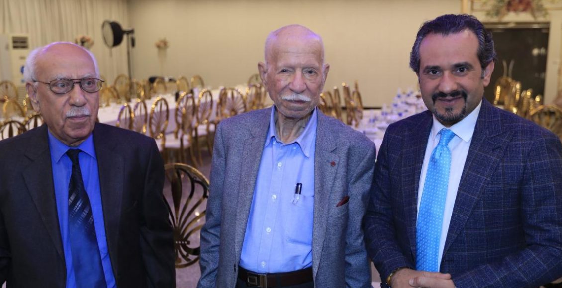 محسن حسين جواد مع الدكتور علاء الحطاب