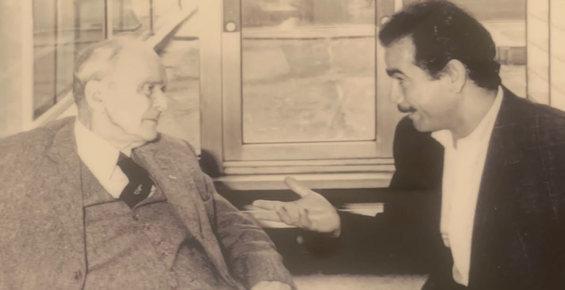 كاظم المقدادي مع فائق حسن والكاتب المصري محمود امين العالم